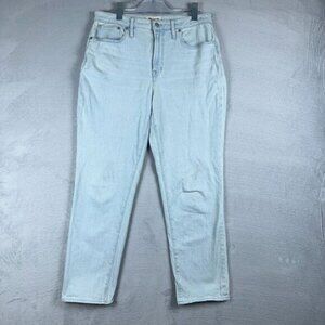 Madewell Jeans Women's Size 30 The Curvy Perfect Vintage Blue Light Wash